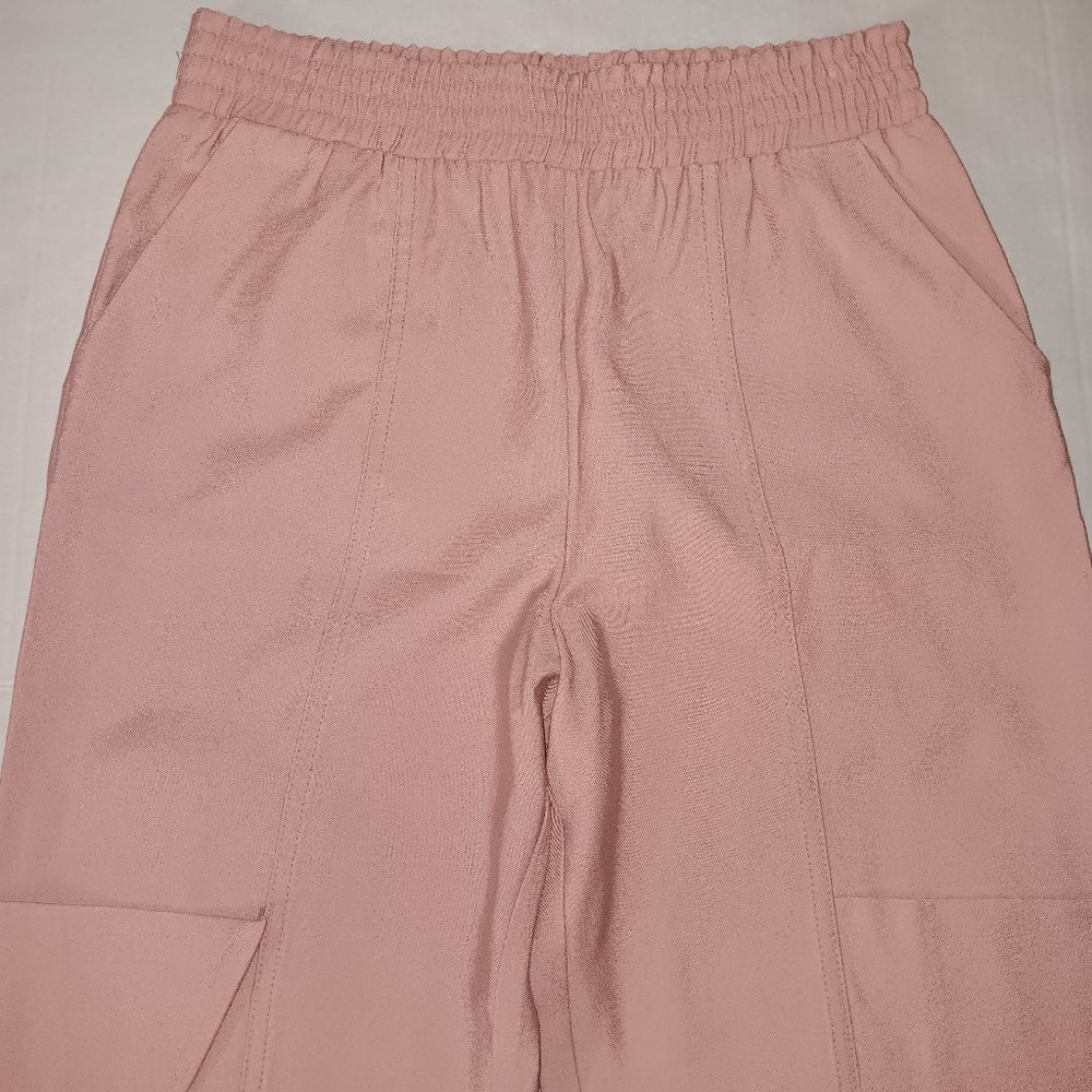 ZARA WOMEN'S ELASTIC WAISTLINE PANTS